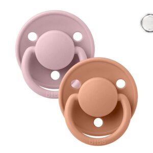  Clip para chupete y chupete personalizado, color rosa (0-6 o  6-18 meses), sin BPA, se puede esterilizar, 3 formas de pezón (0-6 meses) :  Bebés
